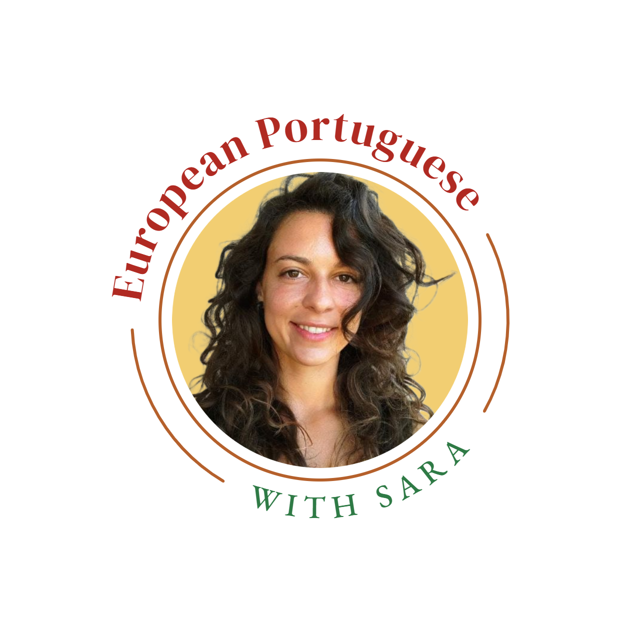 European Portuguese with Sara badge